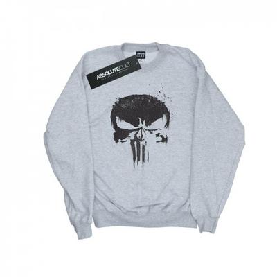 Womens/Ladies The Punisher TV Skull Logo Sweatshirt