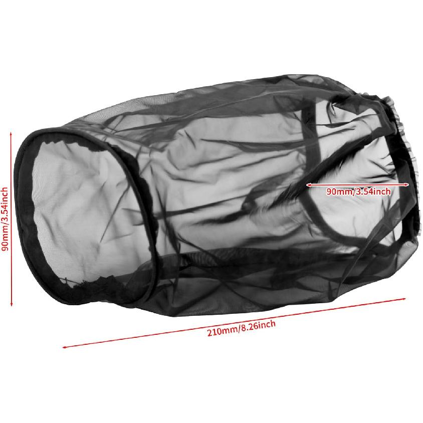 HDBUBALUS Waterproof Breather Air Filter Cleaner Rain Sock Protective Cover Fit For Harley