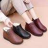 Women's Winter Non-Slip Soft Sole Boots - Warm Velvety Cotton for Middle-Aged and Elderly