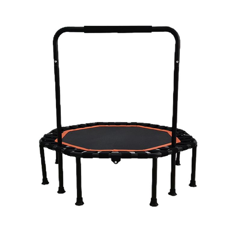 Indoor Trampoline for Kids & Adults: Compact Bouncing Bed for Home Use