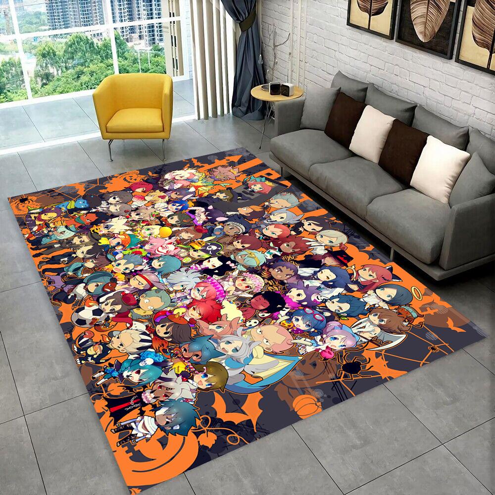 Anime Inazuma Eleven Mark Evans Zeichentrick Teppich, Teppich für Wohnzimmer Schlafzimmer Sofa Fußmatte Dekoration, Rutschfeste Bodenmatte