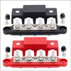 275A Busbar Terminal Block, Busbar, 12V Power Distribution Block, M8/M10 Bolts, Suitable for Car Audio Power Distributor