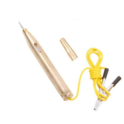 Timsah Klipsli Akım Voltaj Test Cihazı Araba Test Lambası Voltaj Işık Test Lambası 6V 12V 24V Timsah Klipsli Araba Test Lambası Arabalar Motosikletler İçin