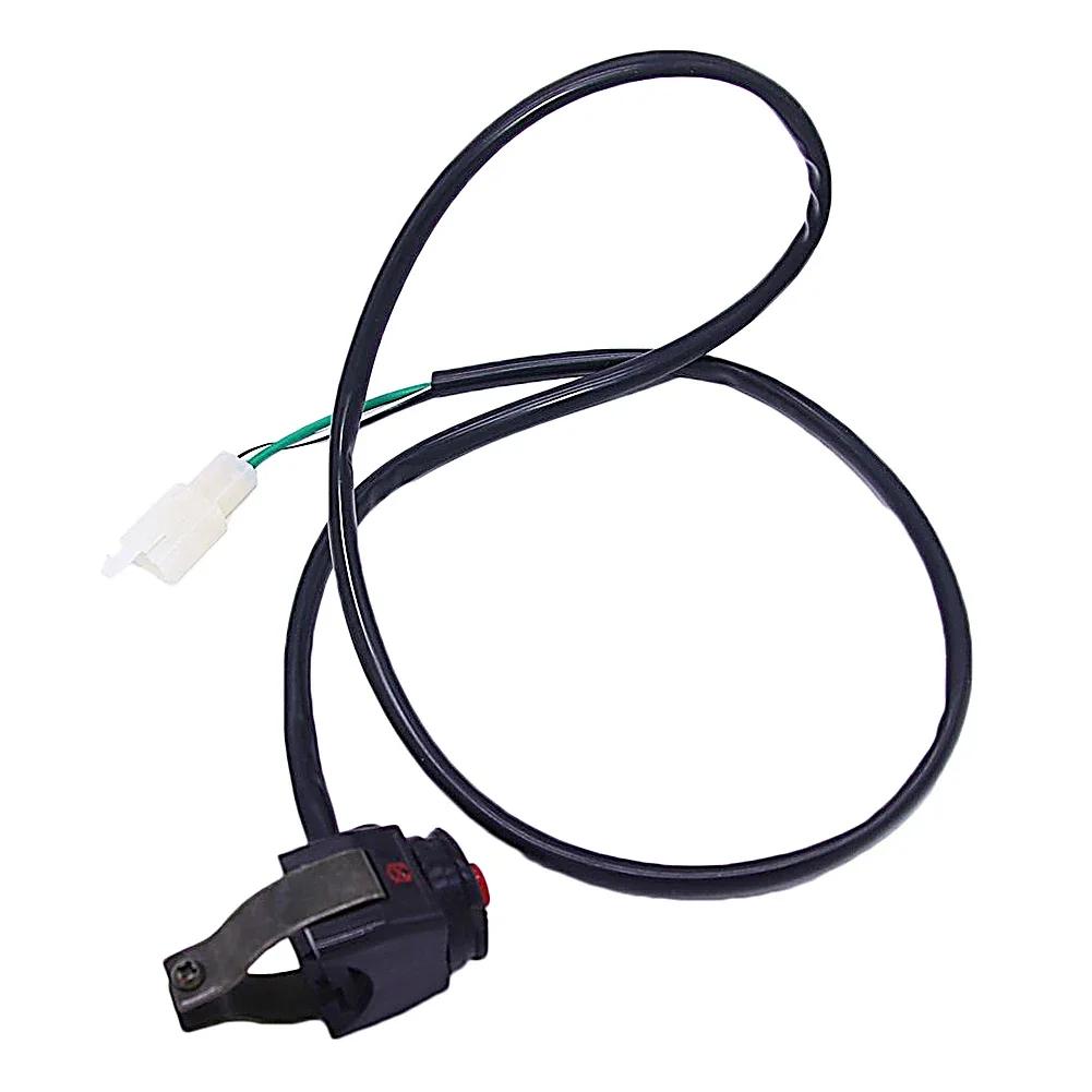 Universal Motorcycle Kill Stop Switch Red Push Button Horn Starter Dirt Bike ATV UTV Dual Sport For 22mm Handlebar Mounted Bars