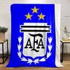 A white shield with "AFA" text, laurel wreath, and three gold stars above. for all seasons blanket lunch break throw gift