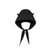 Women's Spring and Summer Thin Sun Protection UV Head Hat Japanese Cute Little Devil Ear Quick Dry Fisherman Hat