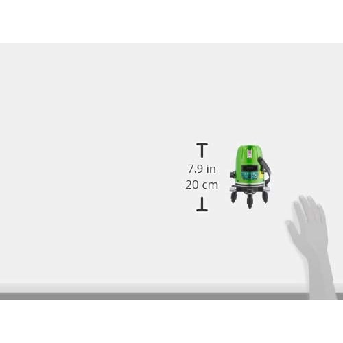 Y'sGOD JAPAN Green Alien Laser Level GA-06BB (4-Direction Square, 4 Vertical, 1 Horizontal Line)