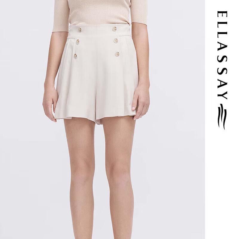 

ELLASSAY Женские плиссированные комфортные шорты из ацетата M