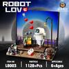Mini Building Blocks Robot Model L8003 Child Wali Robot Yiwa Boy Building Set Puzzle Toy Decoration Gift