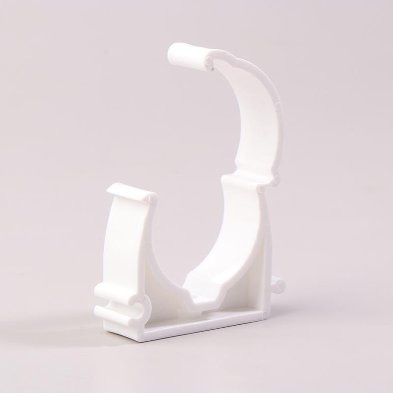 20 Pcs Plastic Ppr Clamp Holder For Water Pipe Tube Fittings With Cover Diameter 16Mm 20Mm 25Mm 32Mm