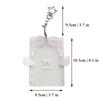 Cute 3-inch Photocard Holder With Wing Charm Keychain Pop Idol Photo Sleeve For Student ID Bag Pendant Cute Card Protector