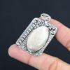 Mothers Day Deal Oval Scolecite Gemstone 925 Sterling Silver New Pendant Jewelry