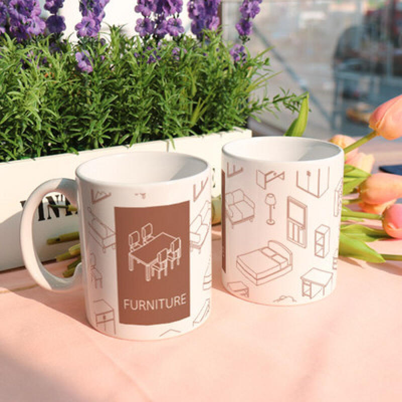 tb907-Design Mug 2p-Furniture Illustration