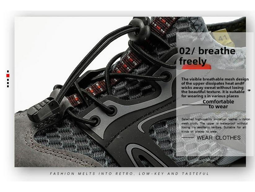 2023 Men's Quick-Drying Hiking and Water Shoes for Outdoor and Beach Activities