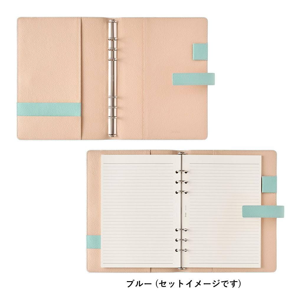 A5 6-Ring Binder Planner - Blue - NOLTY Unito A15 System Notebook