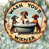 Perforated Dachshund Metal Sign Dog Lovers Gift Home Wall Art