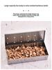 Stainless Steel BBQ Smoker Box for Outdoor Grilling and Smoked Meat