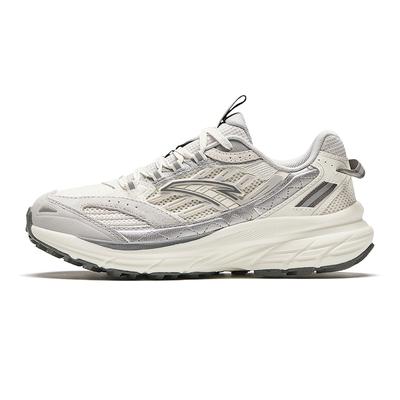 AT957 Comfortable Cushioning, Wear Resistant Low Top Marathon Racing Running Shoes Women's White Gray Sneakers 922415596-51