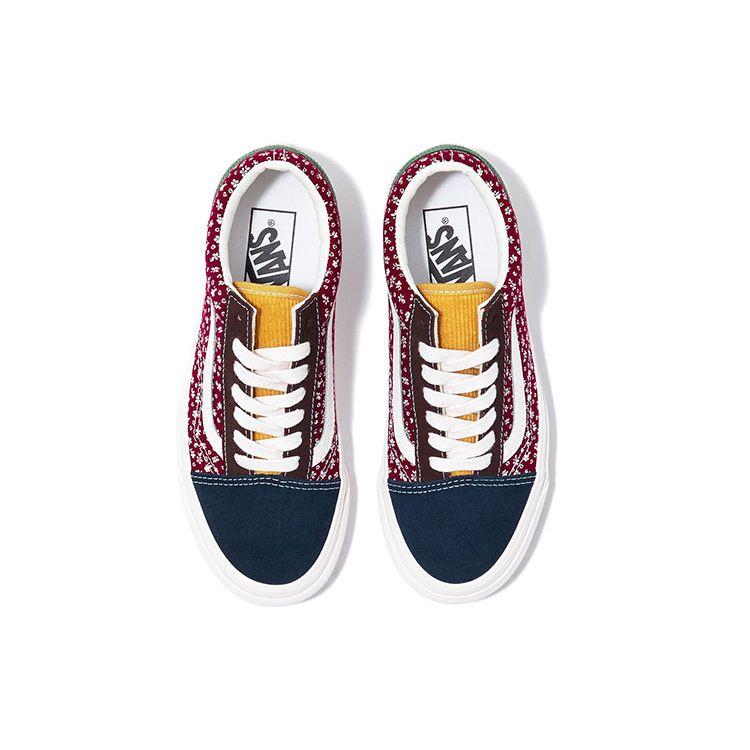 Vans Style 36 Series Comfortable Low-Top Skate Shoes Unisex Sneakers Blue Green Red VN0A4BVQ448