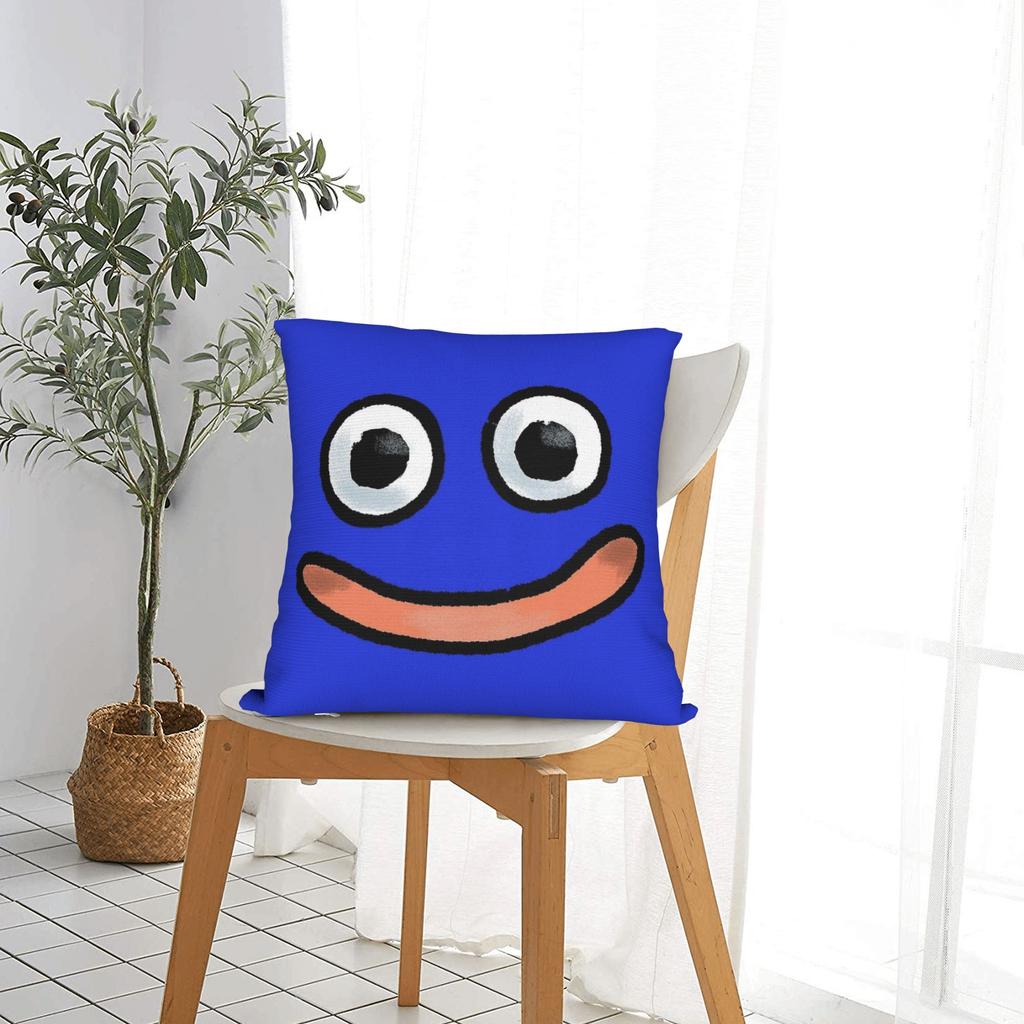 Pillow Cover Dragon Quest Slime   Cute Funny Pillow Case For Sofa Home Decor Pillowcases