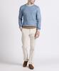PANICALE Blue Color-Block Crewneck Knit