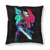 Wiccan Vision Kiss Hulkling Square Pillowcase Polyester Linen Velvet Creative Zip Decor Sofa Seater Cushion Case