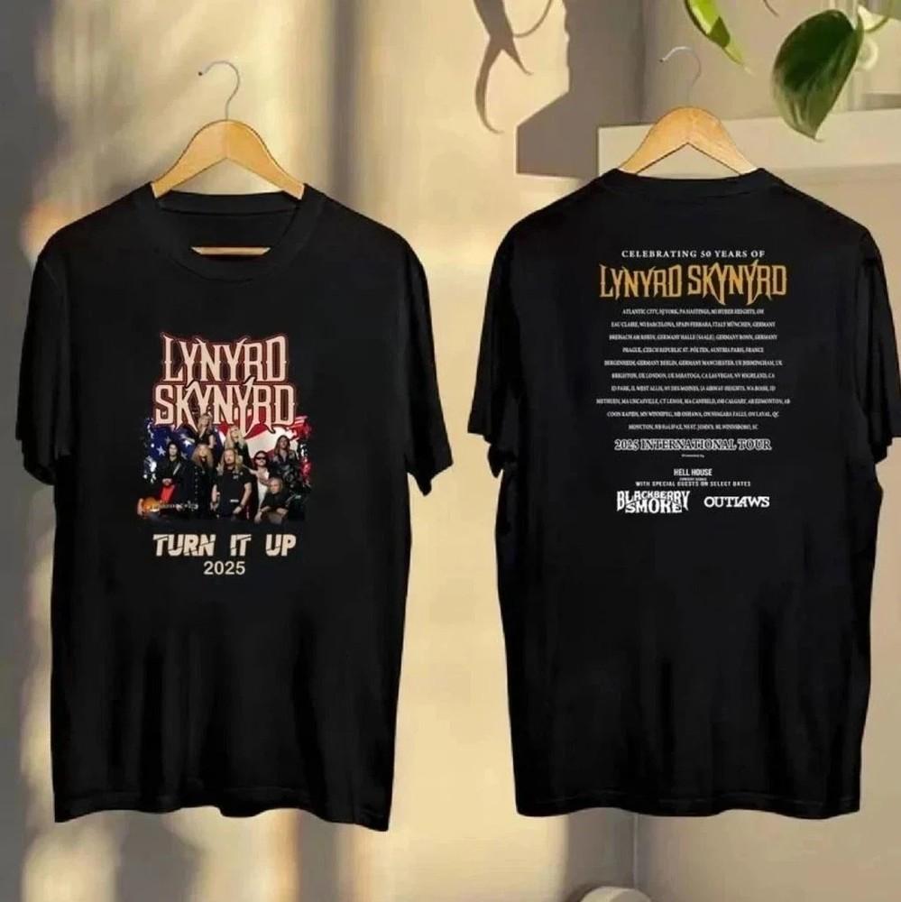 Lynyrd Skynyrd 2025 Tour Reprint  Concert Tee S-4XL Unisex T-Shirt M