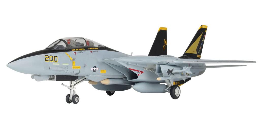 Platz/Italeri 1/48 scale US Navy F-14A Tomcat VF-21 Freelancers Atsugi Air Base Plastic Model TPA-30