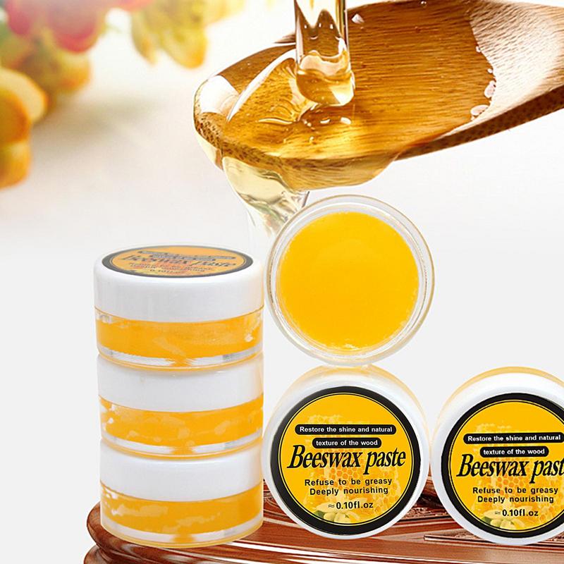 Natural Wood Care Wax SolidWood Furniture Polishing Conditioner Beeswax Polisher Waterproof Furniture Care Maintenance Beeswax