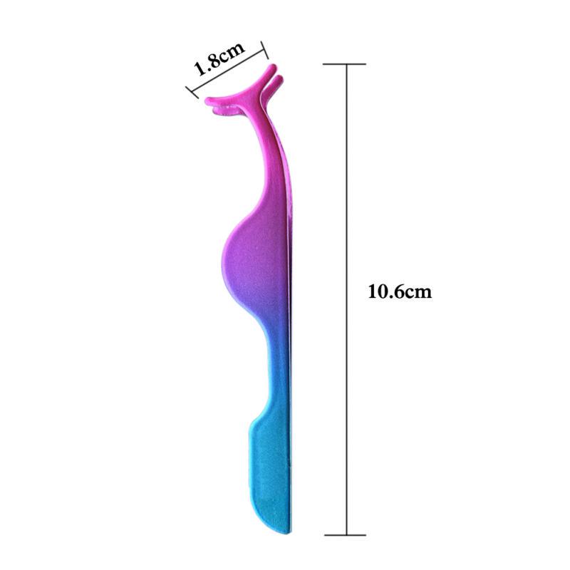 False Eye Lash Applicator Eyelash Extension Tweezers Remover Nipper Clip