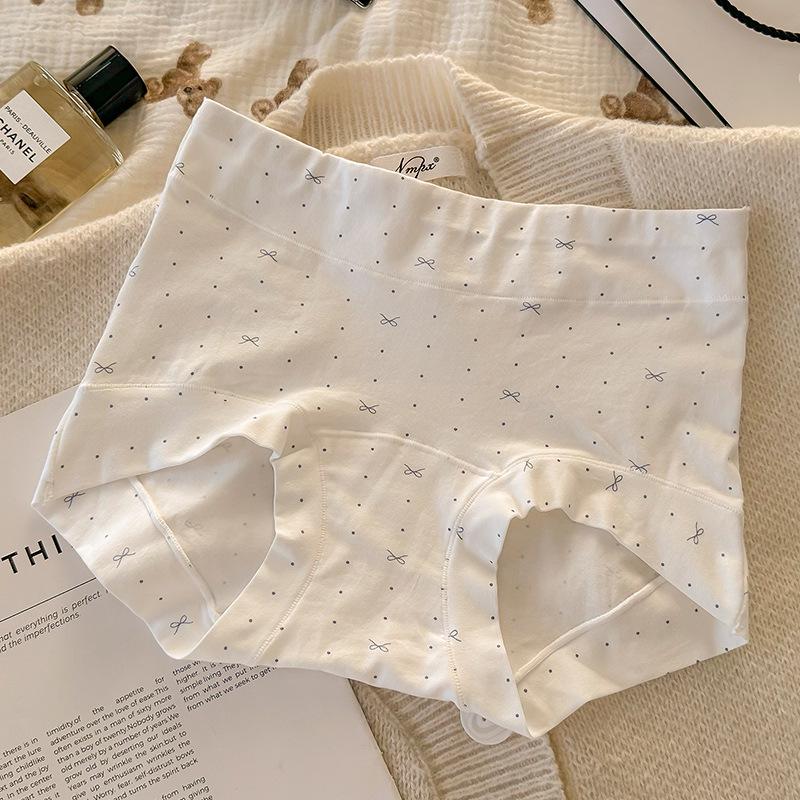 10A Antibakterielle Damen-Boxershorts aus reiner Baumwolle mit verlängertem Schritt, Übergröße, hautfreundlich, Baumwolle Klasse A.