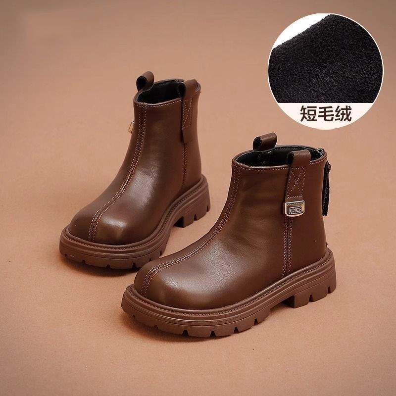 

Детские и девичьи осенне-зимние ботинки мартин 2025 иностранный стиль универсальные принцесса короткие ботинки модные детские кожаные ботинки универсальные водонепроницаемые 37 yards inner length 23.1cm