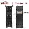 NEVOSA 93570-1W157 Front Left Driver Side Electric Power Window Switch For 2015 2016 2017 Kia Rio 935701W157