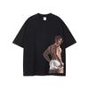 Rapper Bad Bunny Figure Graphic T-shirt Debi Tirar Mas Fotos DTMF Merch T Shirt Men Women Hip H