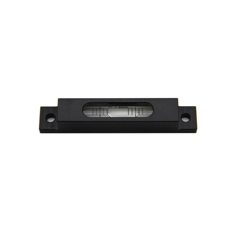 Ergonomic Portable 90mm Professional Bubble Level Gauge In Black Silver Color For Accurate Measurement In Any Environment