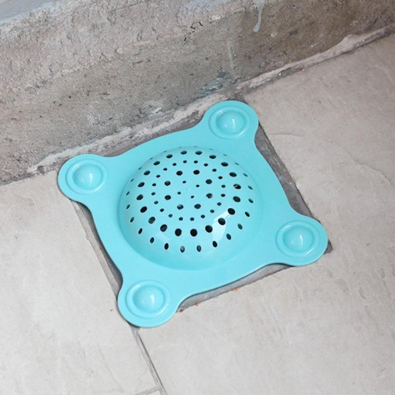 Press The Floor To Leak Water, Drain The Sewer, Prevent Insects and Deodorize The Floor Drain Cover, The Toilet Silicone Washbasin Sucker.