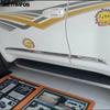 Accessories For Toyota Land Cruiser Prado 150 2014-   Chrome Door Side Strip Body Skirt Molding Trim Car Styling
