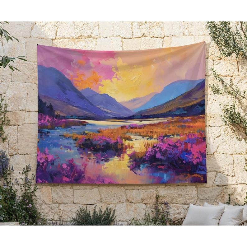 Mountain View tapestry 75x100