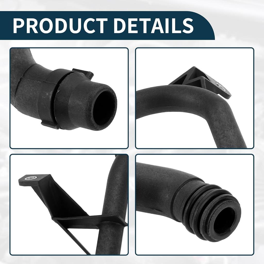 Engine Heater Hose Inlet Water Coolant Pipe for BMW 325Ci 2001-2006 E39 E46 Upper Radiator Hose for BMW 320i 328i 330i 525i 528i 530i Z3 Z4