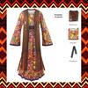 Original Tribal Goddess 70s Retro Disco Cosplay Costume For Halloween
