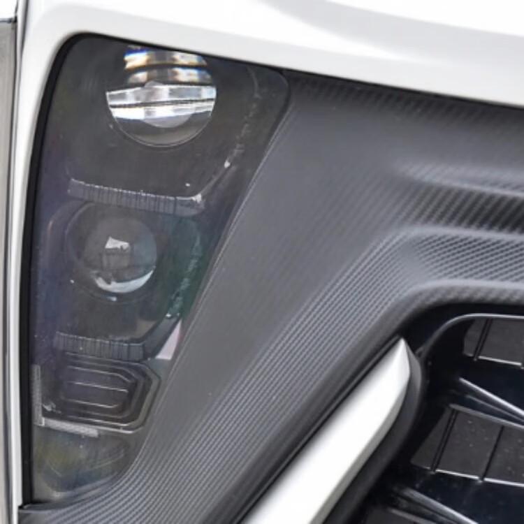 Fengxing EVO 21-24 Front Headlight Cover: Clear Lampshade for Dongfeng T5 Thunder Model