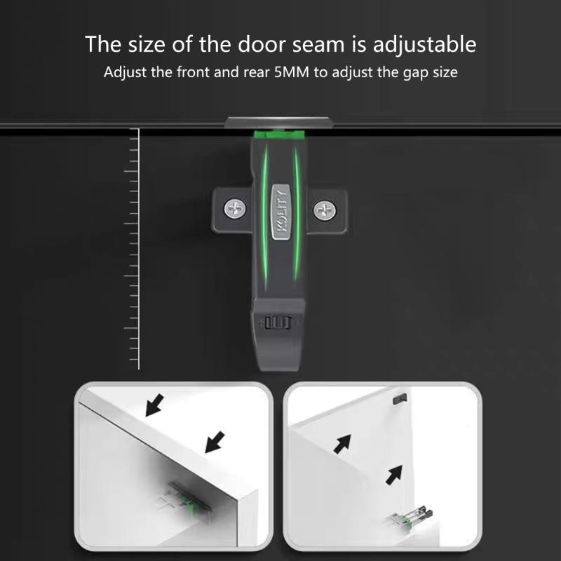 Cabinet Push Open Latches Touch Latches Push to Open Catches Lock Rebound Locking Device for Cabinet Drawer Enduring