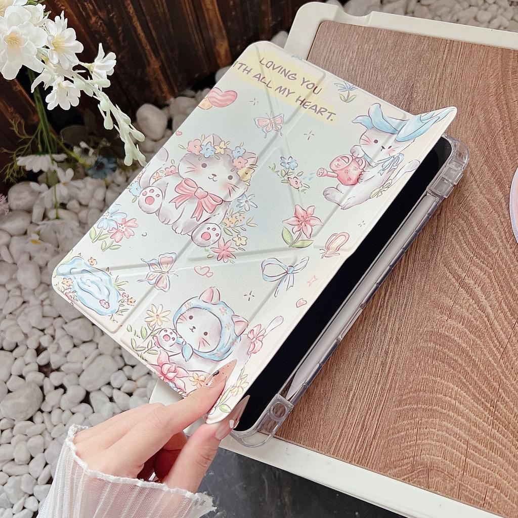 Japan and South Korea Foreign Trade Notebook Ipad Air7 Tablet Case Leather Case Apple Tablet Protective Case Ipad 10th Generation Suitable