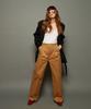 INSTANTFUNK Pintuck Wide Pants - Beige