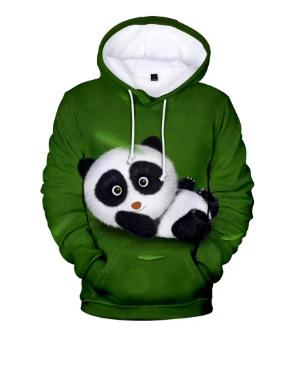 Fashion Women's T-Shirt New Creative China Panda Men's Ladies Hoodie Sweatshirt Hara Zhuku 3D Printed Pat Tat Cute
