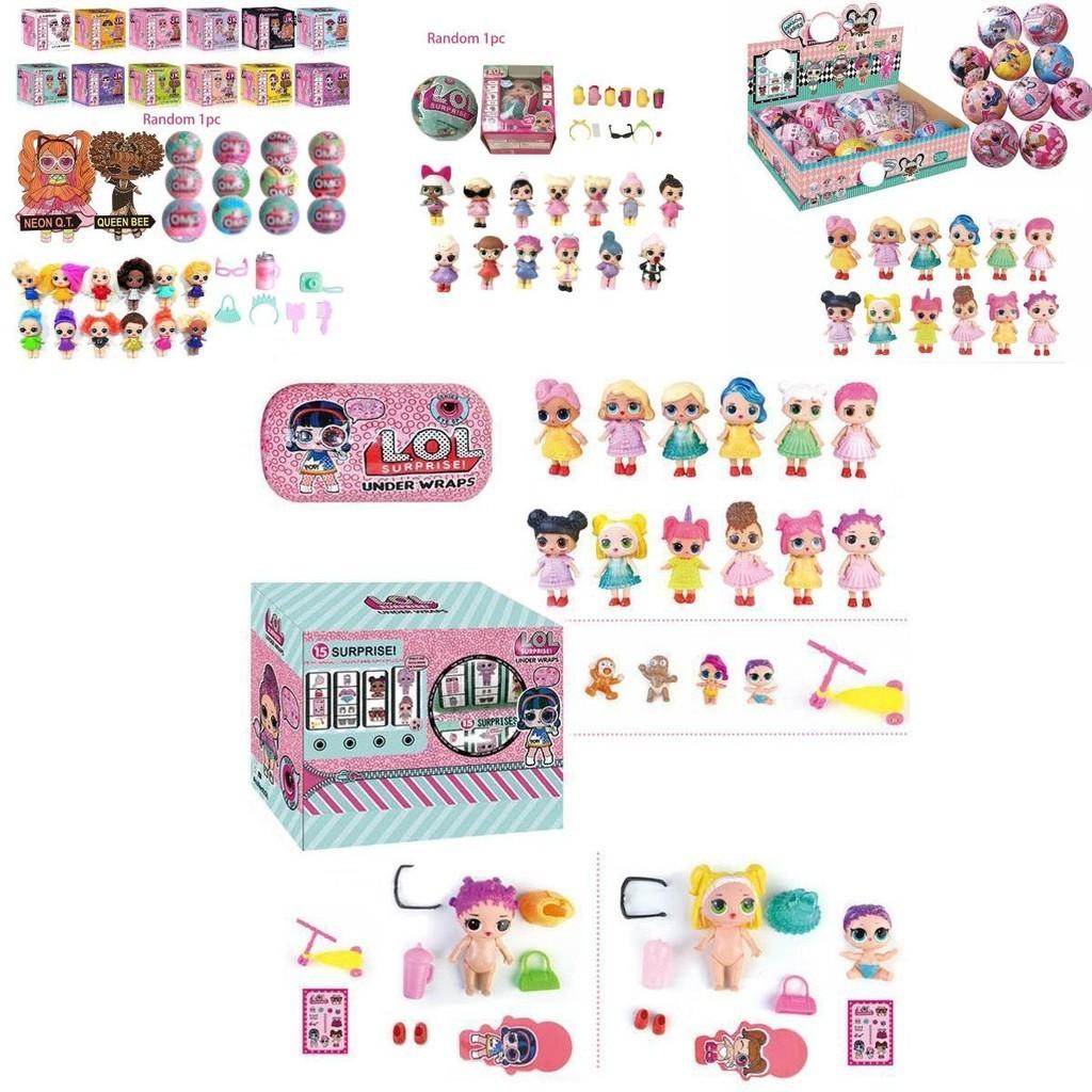 Lol Surprise Eier Puppen Omg Mystery Blind Box Figur Für Mädchen Mit Einzigartigem Zubehör Und Lustigen Themen