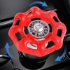 Car One Key Start Button Valve Decor Accessories Central Control Rotation One Click Start Button Industrial Valve Decoration