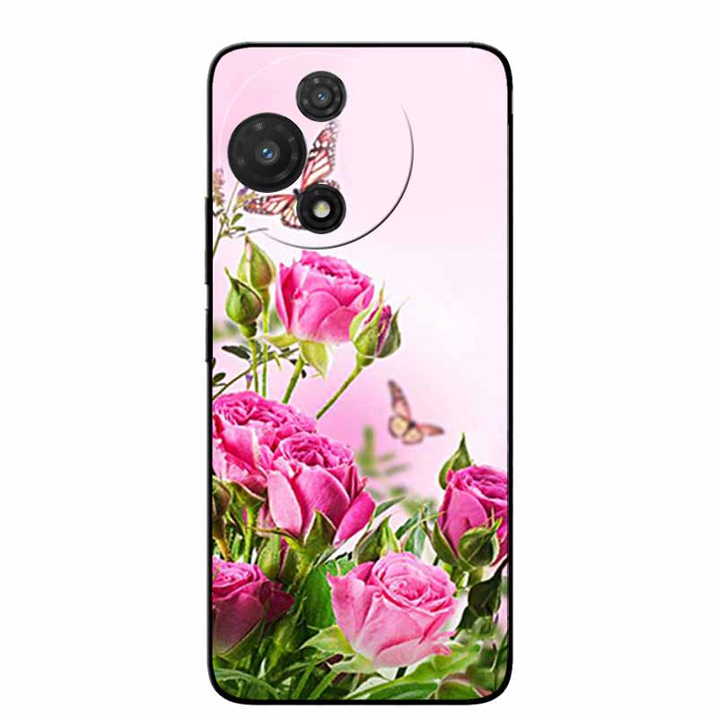 For TCL 60R 5G Case T519H Fashion Protective Silicone Back Cover Cases For TCL 60 R Animal Black Phone Funda TCL 60R T519H Coque