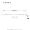 DIN11023 Heavy Duty Lynch Pin Safety O-Pin Rotary Tiller Hitch Spring Pin.