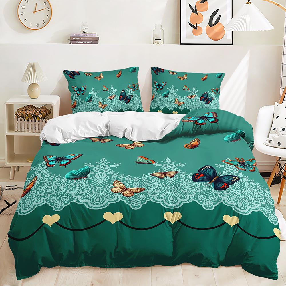 Pościel dziecięca trzyczęściowa z nadrukiem cyfrowym Tekstylia domowe Poszwa na kołdrę